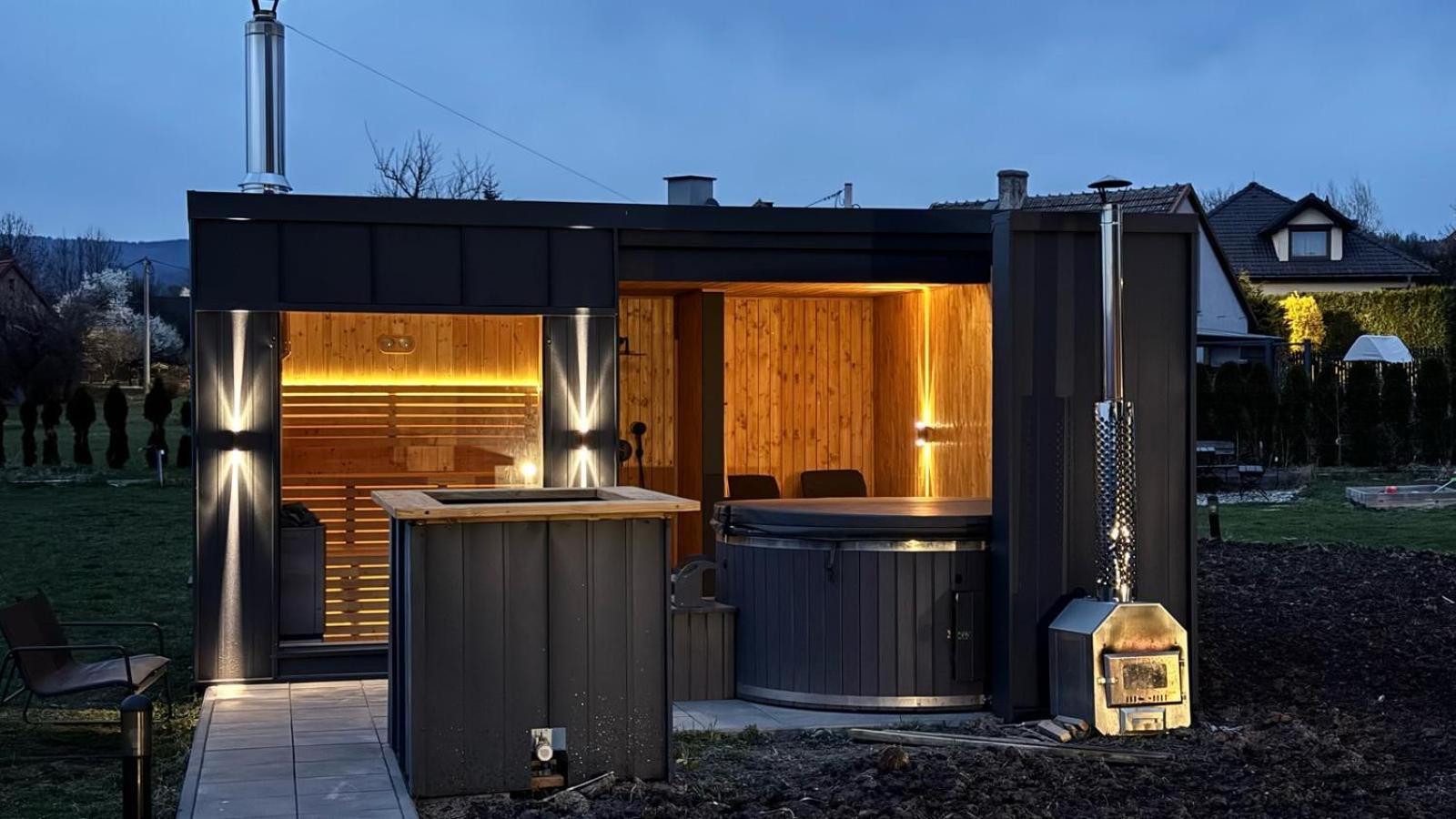 Apartamenty Boczna 3B Z Sauna I Balia Kudowa Zdroj Ngoại thất bức ảnh